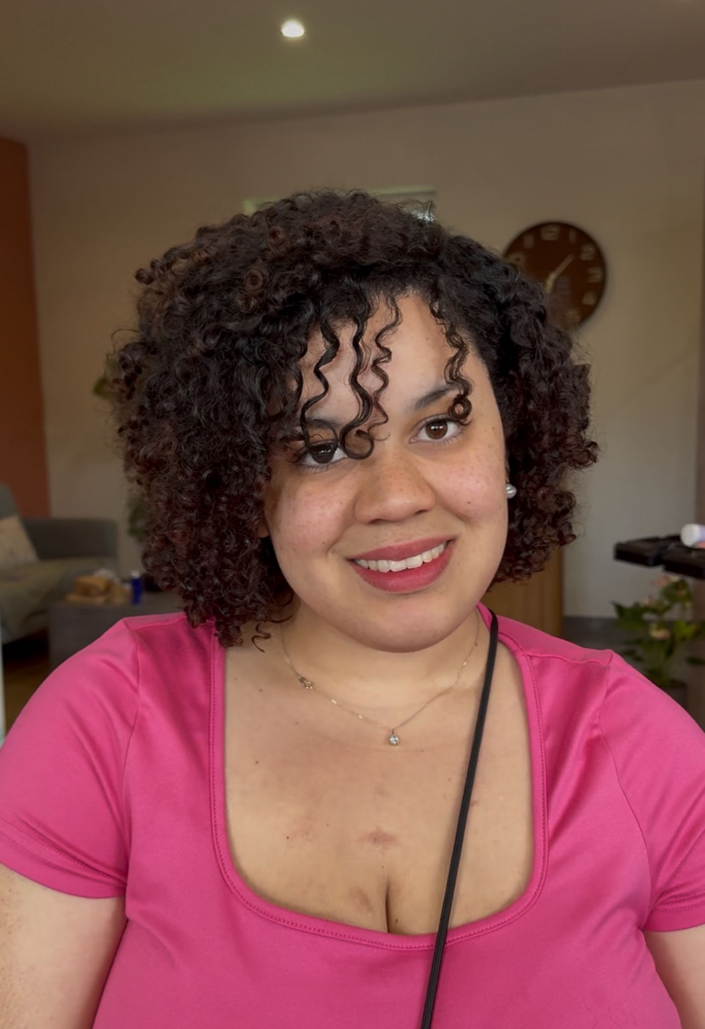 Carré bouclé naturel, boucles rebondies et brillantes - EL SOLÉ